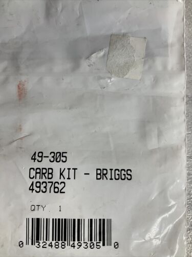 NOS Oregon 49-305 Carburetor Rebuild Kit for Briggs and Stratton OEM (6922743087287)